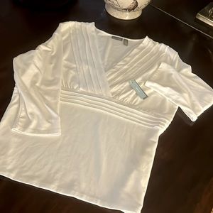 NWT Apt. 9 ~ Stretch, Size XL, New White 🇺🇸